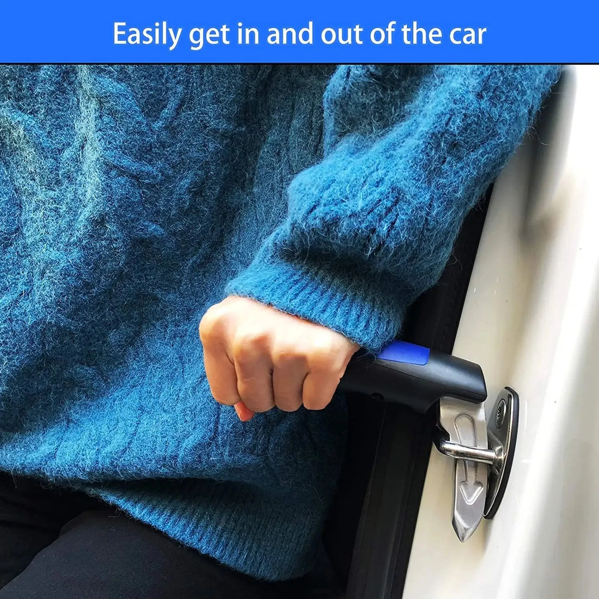 3 in 1 Car Door Handle for Elderly Car Handle Assist Support Multifunction Auto Door Handle Seniors Mobility Aid Tool
